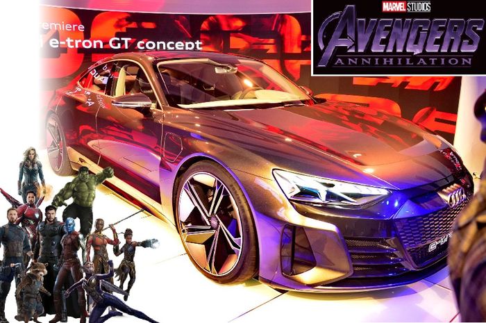 Audi e-tron GT akanmuncul di film The Avengers 4