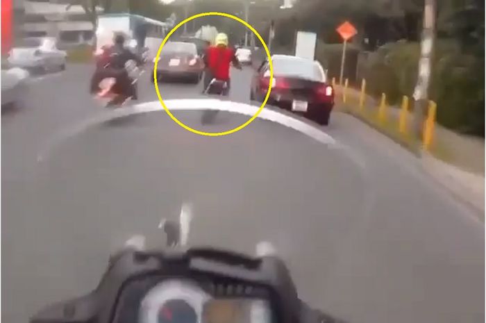 Polisi kejar pengendara yang kabur