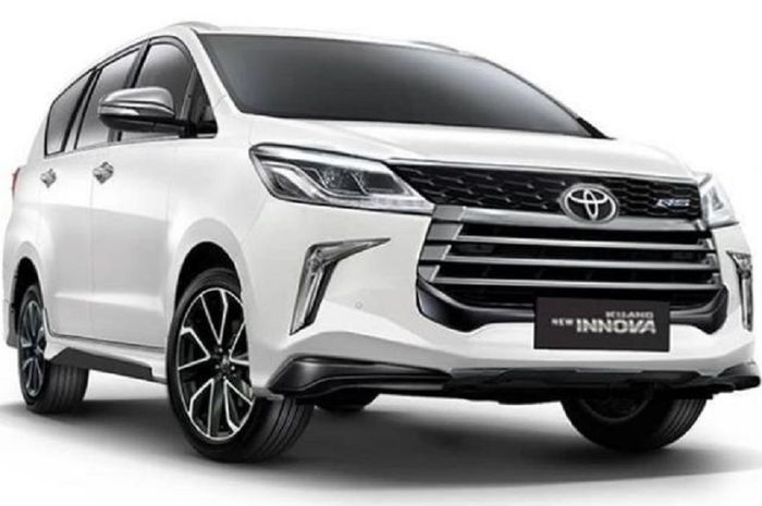 Penampakan facia render Kijang Innova Crysta India