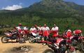Turing Asyik Nikmati Indahnya Alam di Kampung Promasan Bersama Honda CRF150L