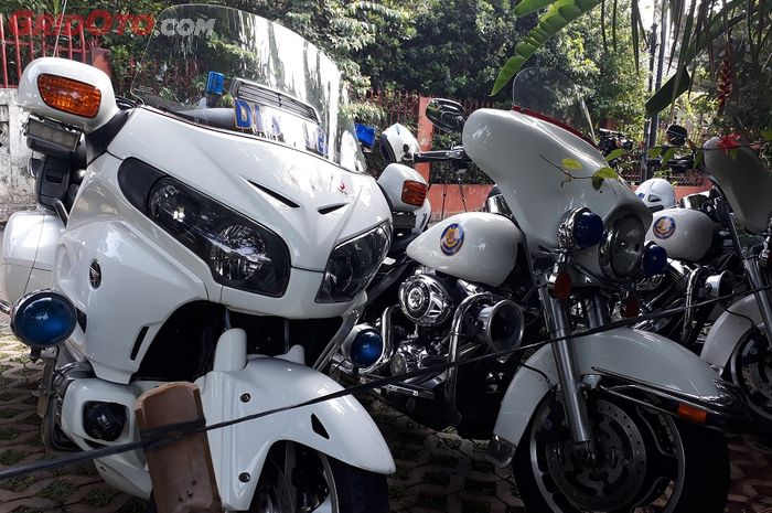 Honda Goldwing dan Harley-Davidson Road King Police Siap Kawal Anies
