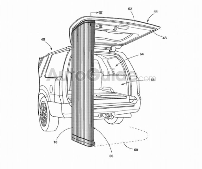 Penampakan paten teknologi Ford