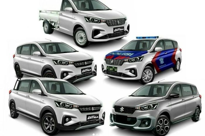 Deretan Modifikasi Digital All New Suzuki Ertiga 2018 Dari Sporty Hingga Cangkok Lampu Xpander Gridoto Com