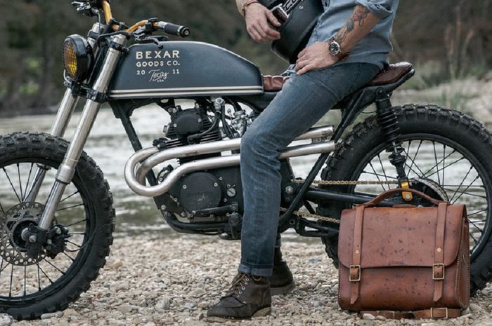 Honda CL175 custom scrambler dari Colt Wrangler Motorcycles