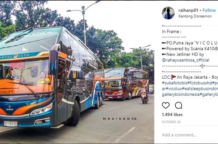 Posting tentang bus berisi keterangan lengkap mesin sampai karosierinya