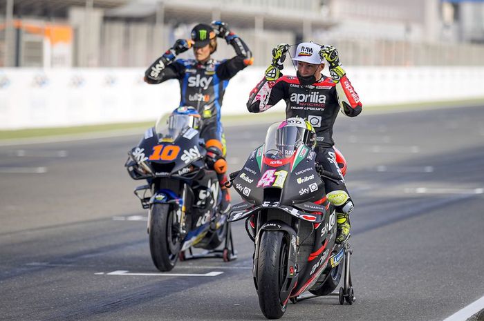Gresini Racing digosipkan ke pabrikan Ducati, tim MotoGP milik Valentino Rossi bakal merapat ke Aprilia?