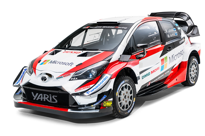 Inilah wujud Toyota Yaris WRC yang jadi andalan Toyota Gazoo Racing World Rally Team di musim 2018