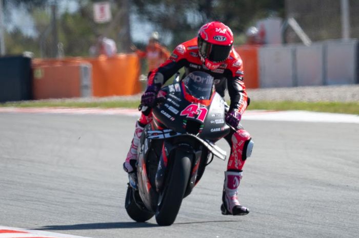 Aleix Espargaro menjadi yang tercepat pada sesi FP4 MotoGP Catalunya 2022