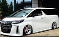 Toyota Alphard Kandas Pakai Airsus, Jadi Stylish Efek Body Kit Minimalis