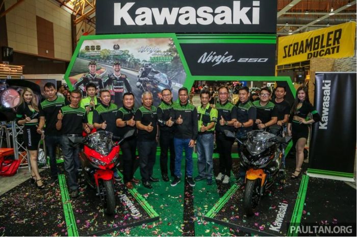 Kawasaki resmi rilis New Ninja 250 di Malaysia