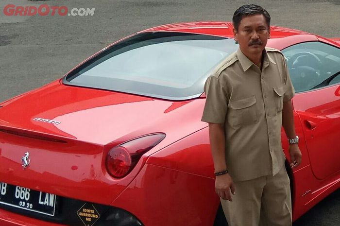 Sopir pribadi Hotman Paris Yang khusus bawa Lamborghini, Sunarto