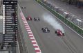 Detik-detik Video Sebastian Vettel Bablas Salip Valtteri Bottas di F1 Azerbaijan