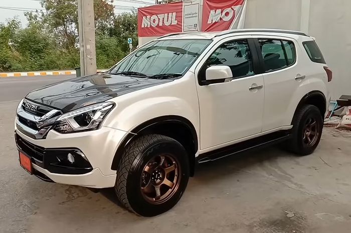 Modifikasi Isuzu MU-X tampil sporty dengan ubahan simpel