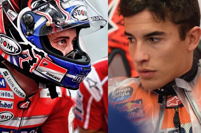 Andrea Dovizioso dan Marc Marquez akan bertarung memperebutkan gelar juara dunia MotoGP 2017 di Valencia