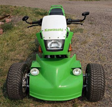 Kawasaki Ninja 250 Kawin Dengan Mesin Pemotong Rumput, Harga Cuma 
