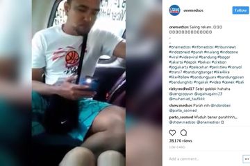 Niat Intip Dalaman Rok Wanita Di Angkutan Umum, Pria Ini Malah ...