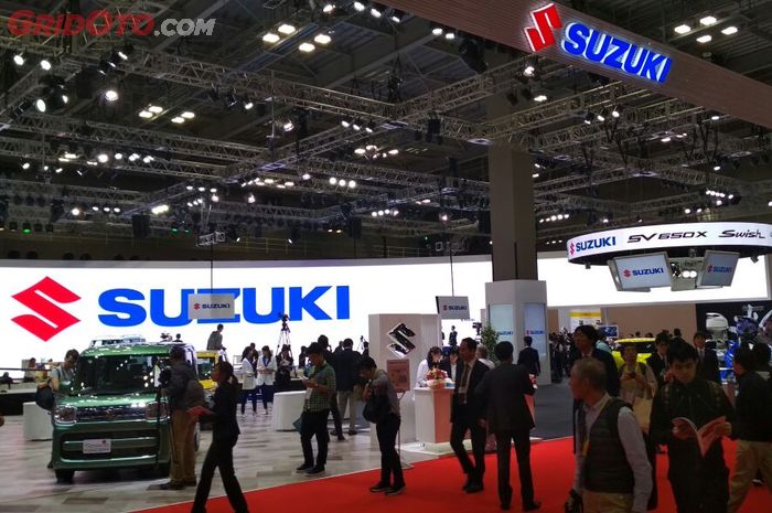 Ilustrasi. Booth Suzuki di Tokyo Motor Show