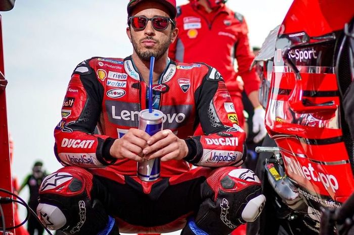 Berbekal pengalaman 8 tahun di pabrikan Ducati, Andrea Dovizioso makin tak sabar tes motor MotoGP Aprilia RS-GP