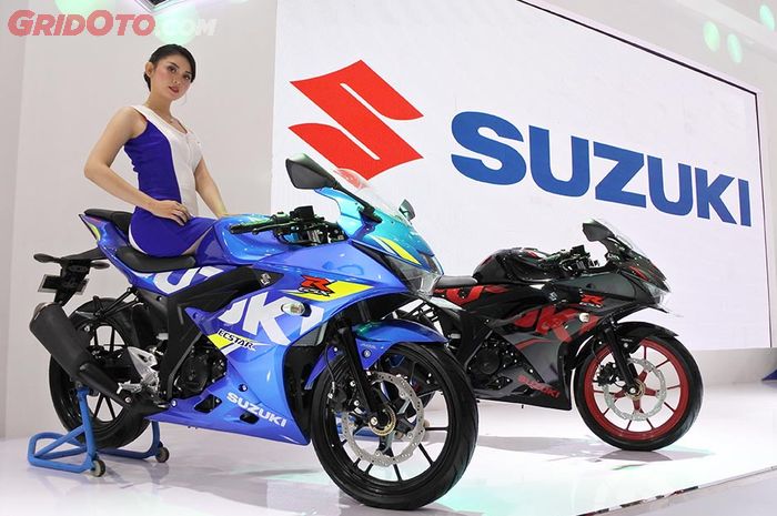 Suzuki GSX-R150 ABS yang meluncur di ajang IMPS 2018.