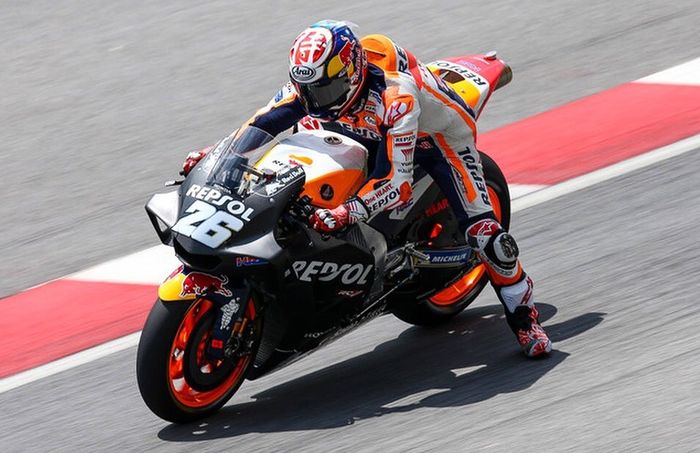 Desain aero fairing yang menempel pada Honda RC-V Dani Pedrosa