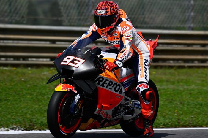 Marc Marquez manatap optimis balapan MotoGP Portugal 2023, meski Honda tampil melempem selama tes pramusim