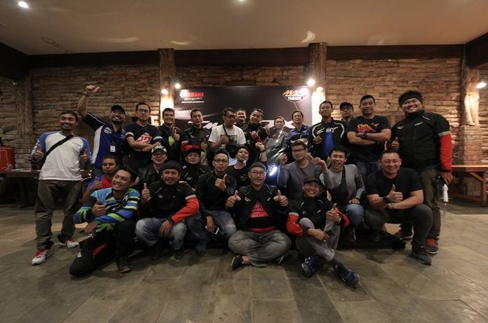 Yamaha perkenalkan TMAX DX kepada para jurnalis di Bandung