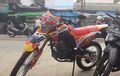 Boleh Ditiru Nih! Honda CRF150L Pakai Livery MotoGP Marc Marquez