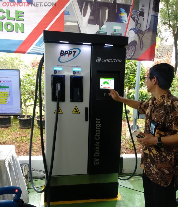 Charging Station mobil listrik BPPT