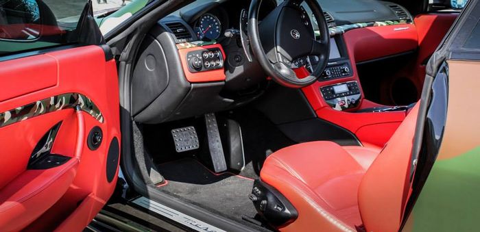 Kabin Maserati Granturismo S berkelir ala Tentara