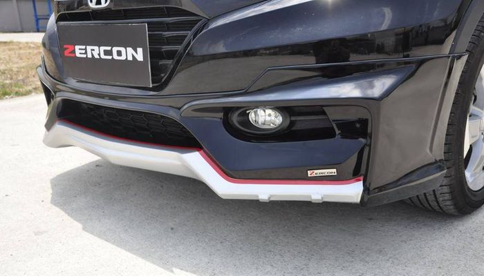 Bumper depan Honda HR-V dijejali add-on yang lebih berisi