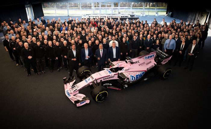 Di akhir 2017, tim Force India merayakan musim balap paling sukses yang pernah meraka dapatkan