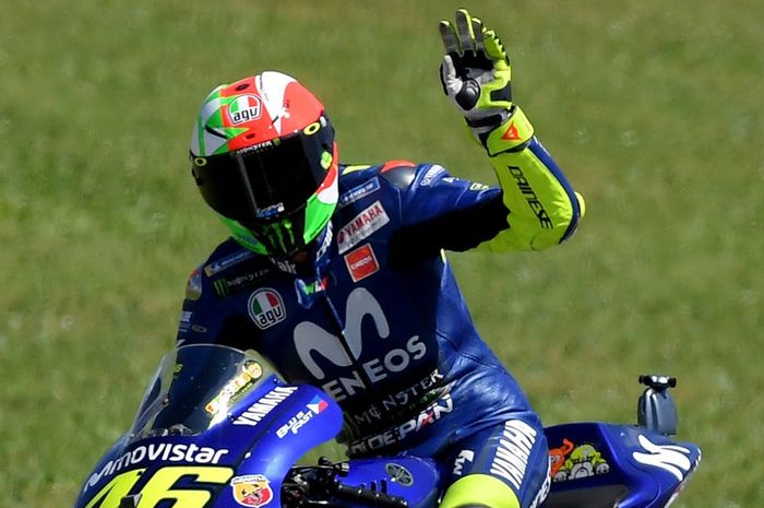 Di MotoGP Italia, Valentino Rossi cetak pole position ke-55 sepanjang kariernya di kelas utama