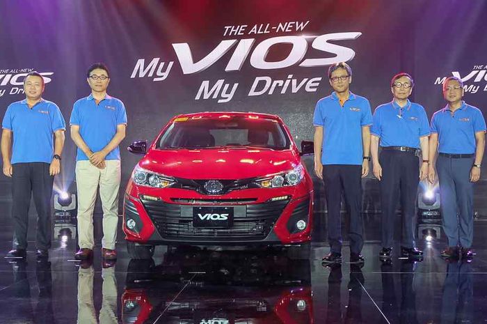 Toyota Vios facelift di Filipina