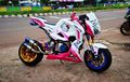 Cewek Banget, Honda MSX 125 Bertema Hello Kitty Dengan Kaki-kaki Seksi