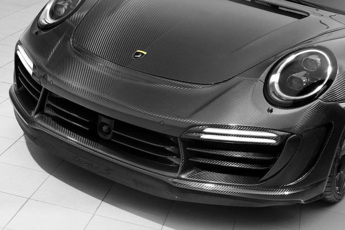 Bumper depan Porsche 911 Stinger GTR ubahan Topcar