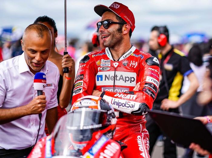 Danilo Petrucci kini berseragam tim pabrikan Ducati, akan bikin kejutan di MotoGP Amerika 2019?