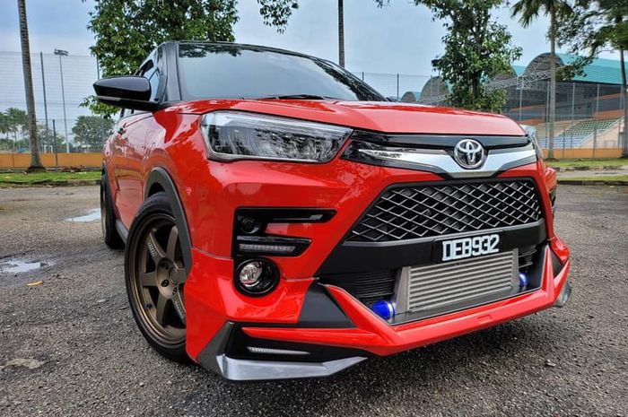 Modifikasi kembaran Daihatsu Rocky asal Malaysia menyamar jadi Toyota Raize