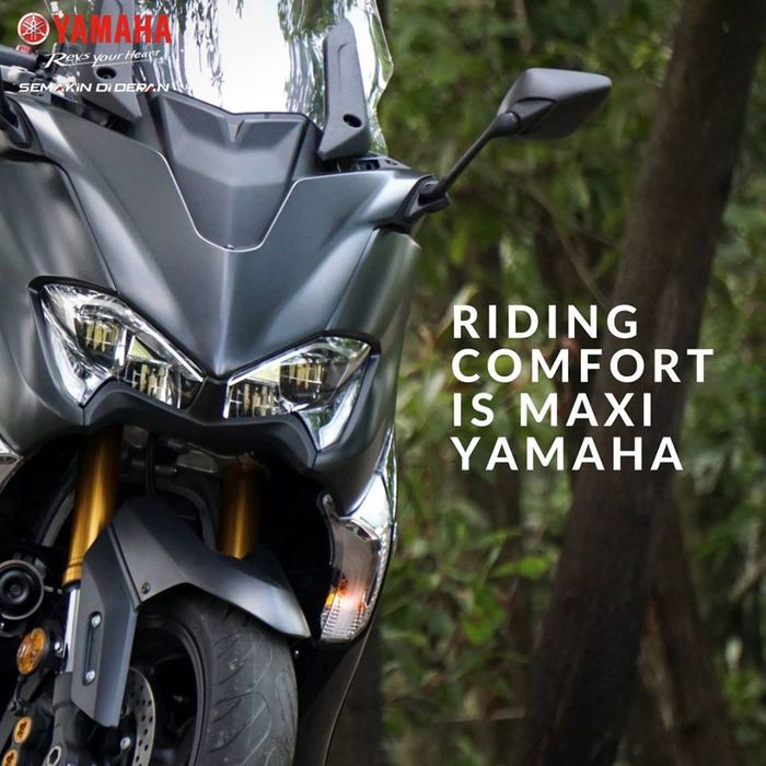 Foto yang diunggah oleh fanspage Yamaha Indonesia