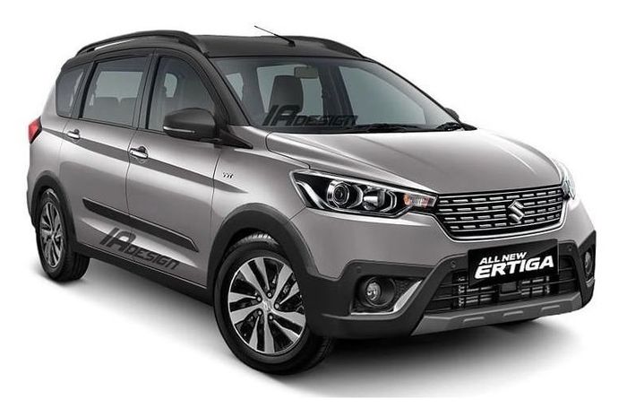 Renderan sosok SUzuki Ertiga Cross