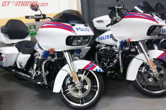 Terciduk Harley  Davidson  Baru Bakal Dipakai Polisi  