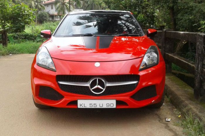 Suzuki Baleno pakai fascia Mercedes A-Class