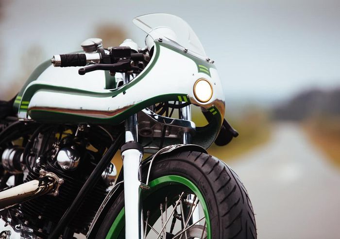 Norton Commando 1968 kustom cafe racer dari Fuller Moto, dilansir oleh www.bikeexif.com