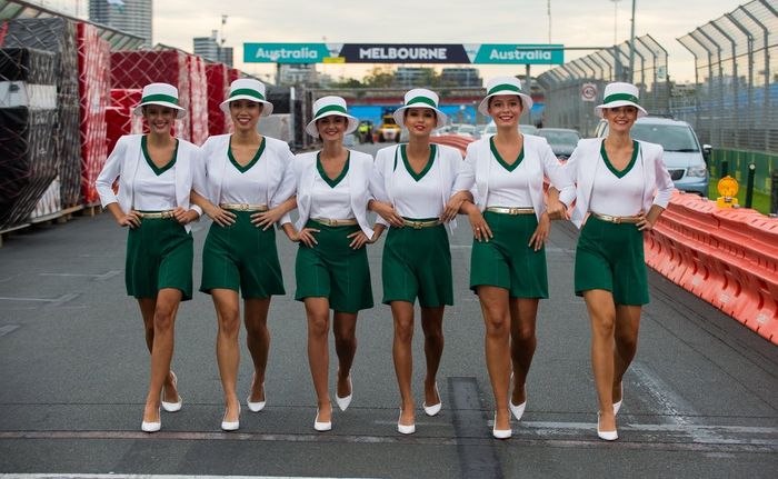 Grid girls GP F1 Australia 2017, peran mereka kini digusur oleh anak-anak yang dipilih dari seluruh negara Australia