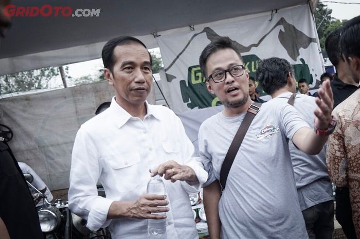 Presiden Jokowi kunjungi Otobursa Tumplek Blek 2018