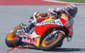 FP2 MotoGP Amerika, Marc Marquez Dijepit Valentino Rossi dan Vinales