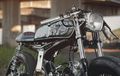 Minority Custom Gembleng Honda Supra Sampai Jadi Cafe Racer