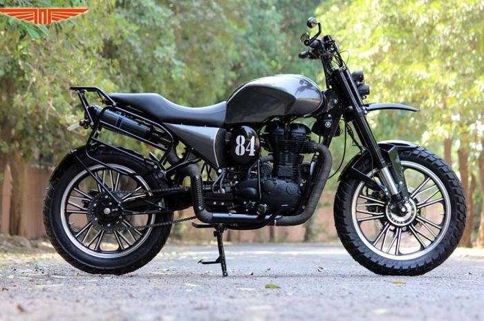 Royal Enfield Classic 500 custom sport touring dari TNT Motorcycle