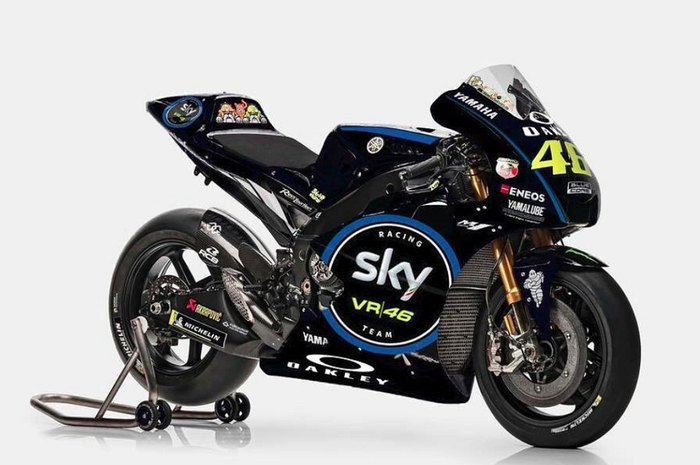 YZR-M1 dengan livery tim Sky Racing VR46