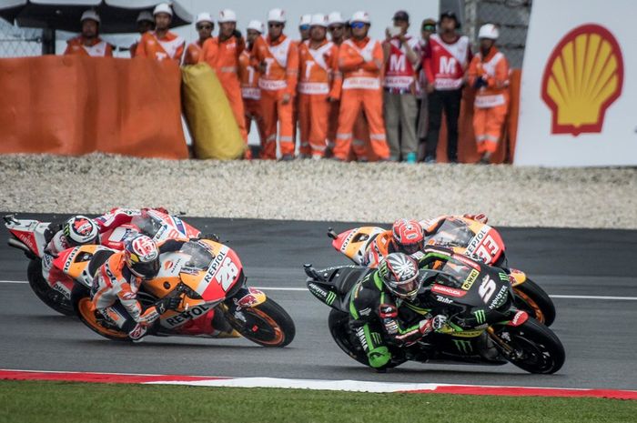 Seri MotoGP Malaysia paling menguras fisik pembalap karena suhu panas di lintasan