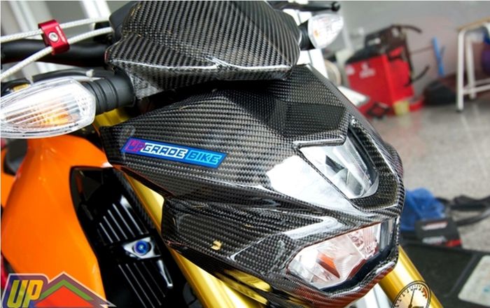 Yamaha M-Slaz modif Thai look dari Up Grade bike